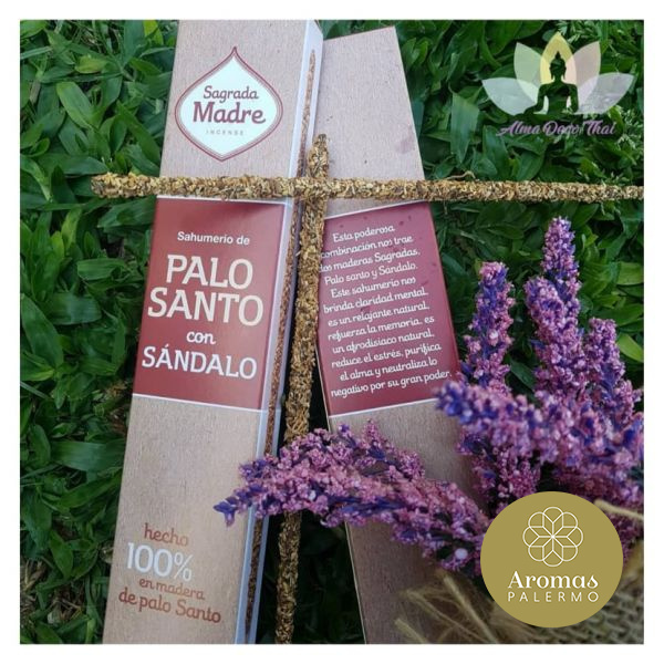 Sahumerios Sagrada Madre Palo Santo en Aromas Palermo Tienda Online
